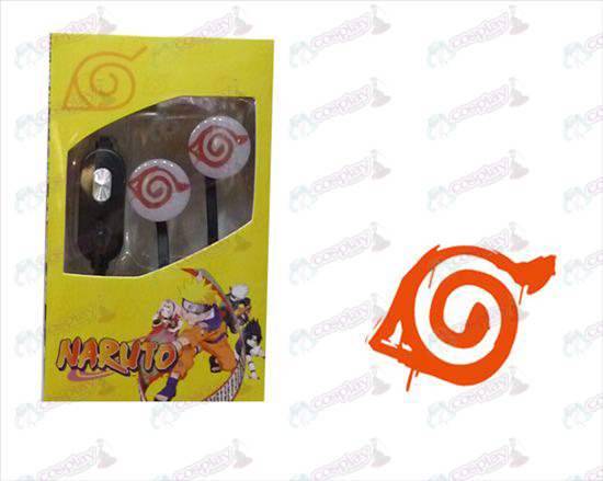 Wohnung Linie äußern Headset - Naruto Konoha Marke