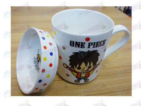 One Piece Zubehör hinteren fliegen zwei neue Keramik-Tasse