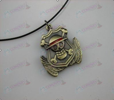 One Piece Zubehör Medal Halskette