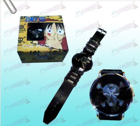 One Piece Zubehör Schädel Schwarze Uhren