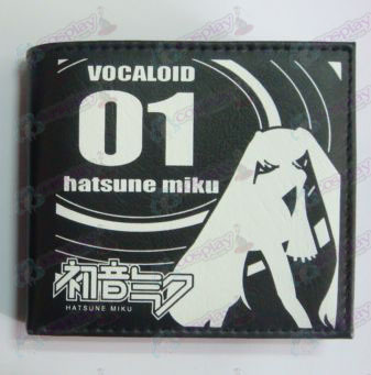 Hatsune Wallet (Black)
