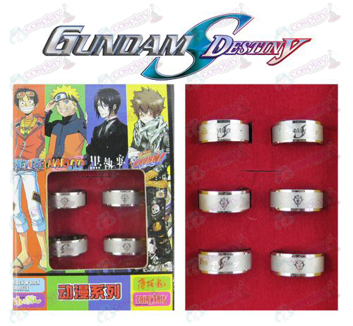 Gundam Zubehör Frosted Ring (6 / set)