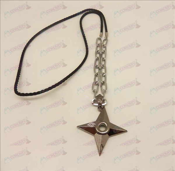 D Naruto Darts punk lange Halskette (Pistole Farbe)