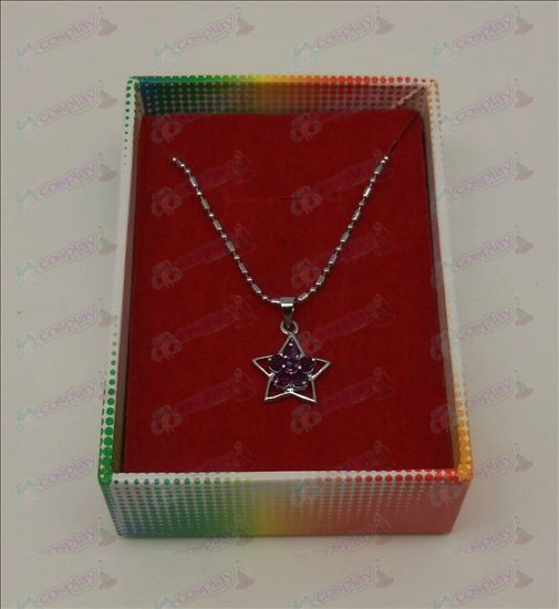 Lucky Star Zubehör Diamant-Halskette (lila)