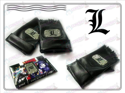Death Note AccessoriesL wertvollen Layout Lederhandschuhe
