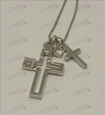 Death Note Zubehör Double Cross Halskette