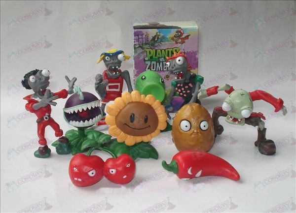 10 Plants vs Zombies Zubehör Doll (boxed)