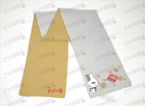 Natsume Buch der Freunde Zubehör-Farbe doppelseitige Schal