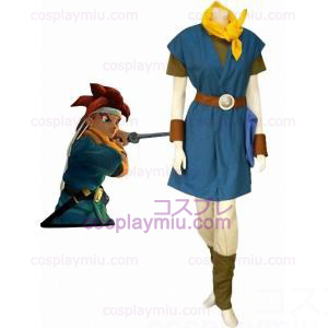 Chrono Trigger Chrono Uniform Cloth Cosplay Kostüme