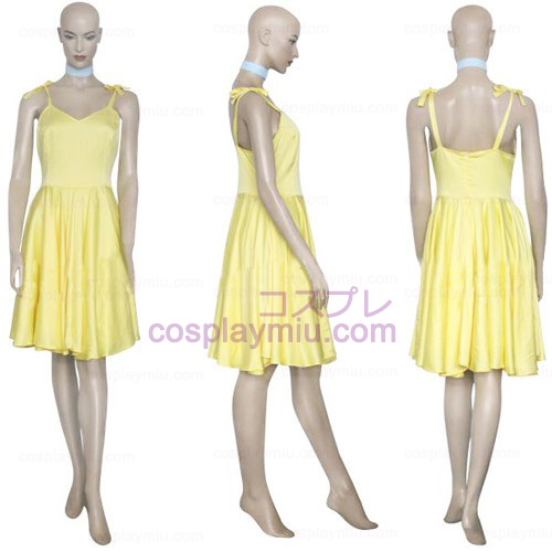Neon Genesis Evangelion Asuka Yellow Kleiden Halloween Cosplay