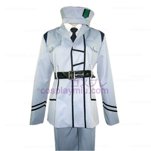 Hetalia: Axis Powers Weiß Uniform Cosplay Kostüme