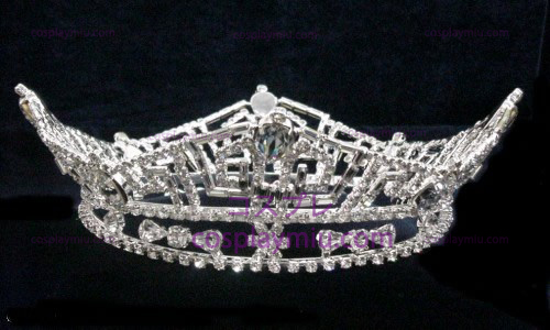 Strass Crown Silver-Tone