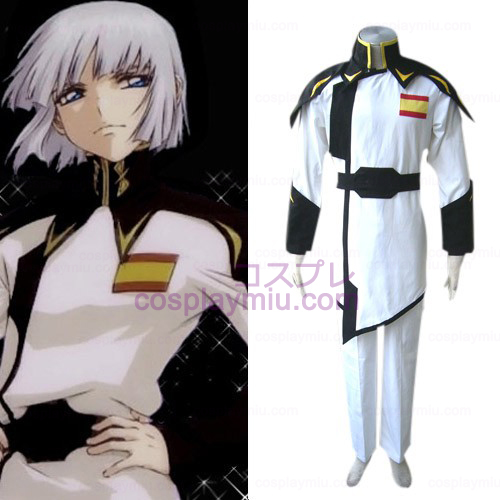 Gundam Seed Lyzak Jule weiße Uniform Cosplay Kostüme