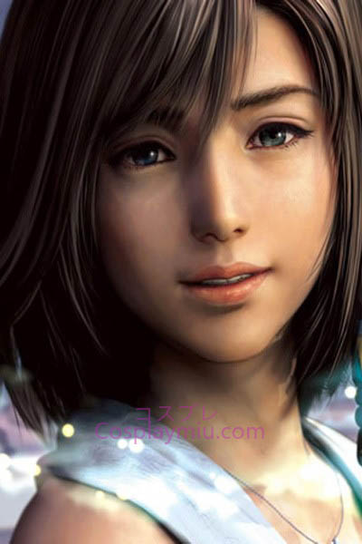 Final Fantasy X Yuna Cosplay Perücke