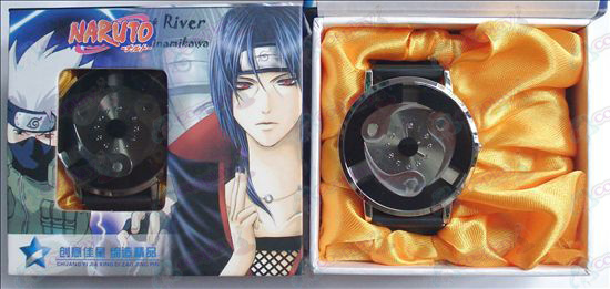Naruto Wan Frettchen Verschwender Uhr schwarz Uhren