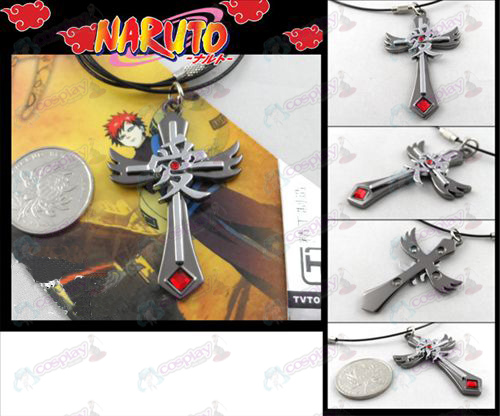 Naruto Wort Liebe Halskette Farbe gun