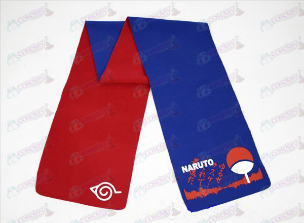 Naruto Sasuke-Farbe doppelseitige Schal