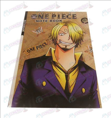 Sanji One Piece Zubehör Notebook