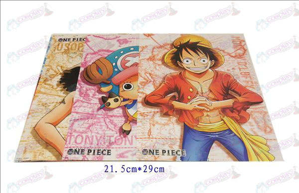 9. Zwei Jahre nach dem One Piece Zubehör geprägte Poster 21,5 * 29