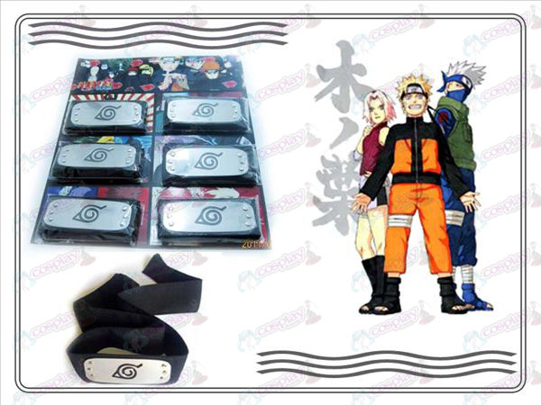 Naruto Konoha 6 Xiao Organisation eingebaut werden schwarze Stirnband