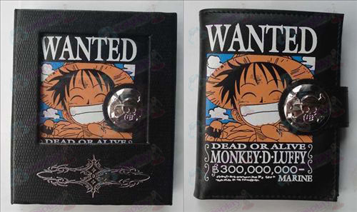 One Piece Ruffy Zubehör Brieftasche (Farbe)