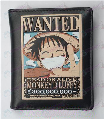 One Piece Ruffy Zubehör Gesucht Leather Wallet (Jane)
