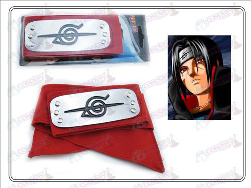 Naruto Uchiha Itachi Stirnband (Red)