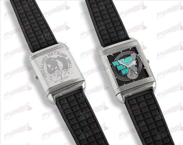 Dual-Flip buchstäblich Uhren (Hatsune)