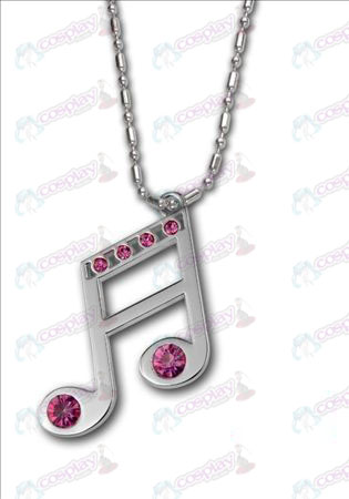 Hatsune - 16tel mit Diamant-Halskette 925 Silber