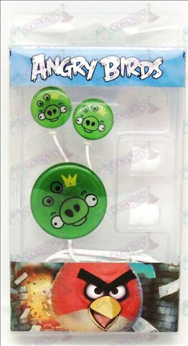 Epoxy Headset (Angry Birds Zubehör Green Pig)