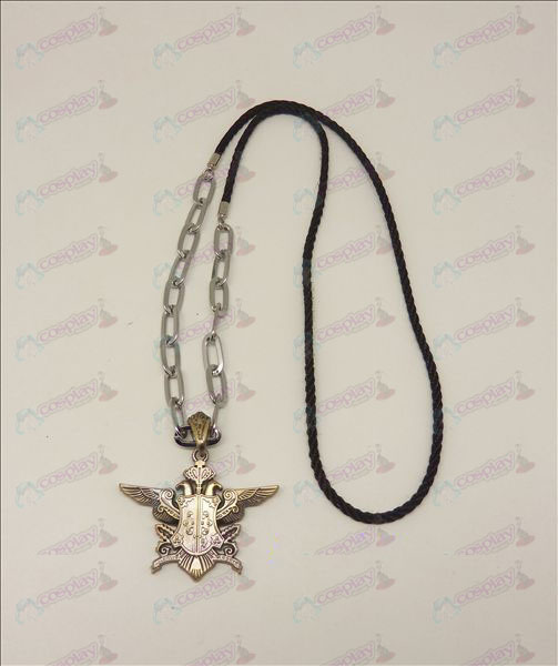 Dblack Butler Zubehör Eaglehawk punk lange Halskette (Bronze)
