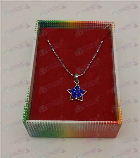 Lucky Star Zubehör Diamant-Halskette (blau)
