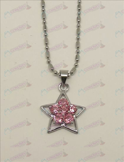 Blister Lucky Star Zubehör Diamant-Halskette (Pink)