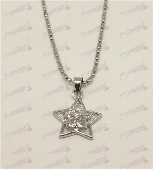 Blister Lucky Star Zubehör Diamant-Halskette (weiß)