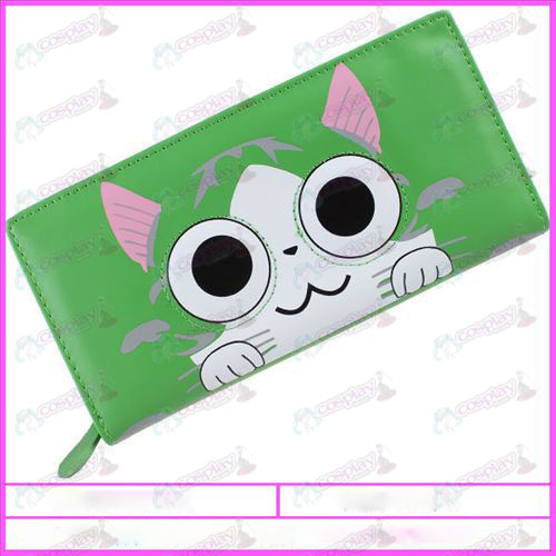 Süße Katze AccessoriesPVC lange Brieftasche