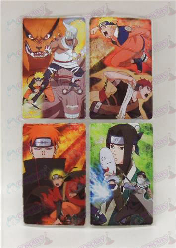 Naruto 4 PVC-Karte Aufkleber