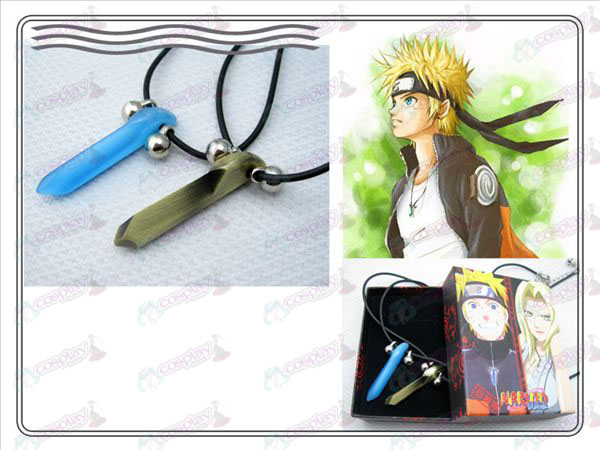 Naruto Naruto Yugen Paar Halskette (blau + Bronze)
