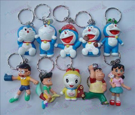 10 Doraemon Puppe keychain