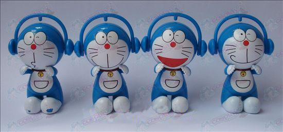 4 Modelle Kopfhörer Jingle Puppe (7.5cm)