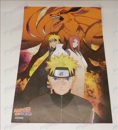 42 * 29 Naruto geprägten Plakate (8 / set
