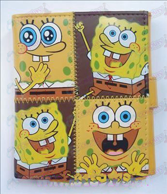 Q-Version von SpongeBob Schwammkopf Avatar-Zubehör Brieftasche (C)