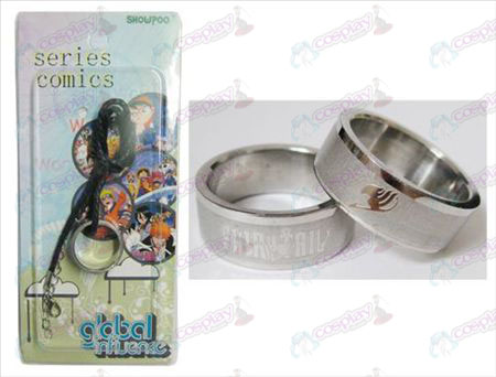 Fairy Tail Zubehör Frosted Ring Halskette - Rope