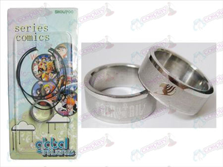 Fairy Tail Zubehör Frosted Ring Halskette - Rope