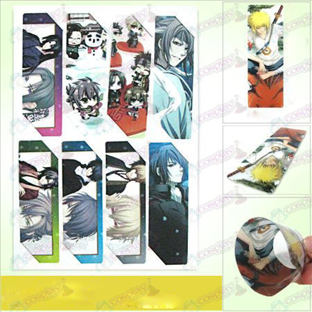SQ002-Hakuouki Zubehör anime großen Bookmarks (5 Version des Preises