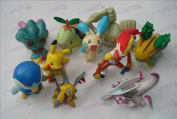 Genuine 10 Pokemon Zubehör Doll (7-9cm)
