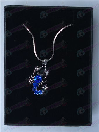 Saint Seiya Zubehör Scorpion Halskette (blau)