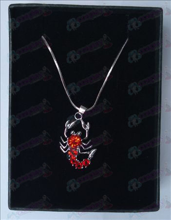 Saint Seiya Zubehör Skorpion Halskette (rot)