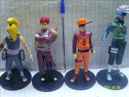 Ultra-farbigen vier Basismodelle Naruto Puppe