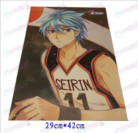 42 * 29cmkuroko Basketball Zubehör geprägten Plakate (8 / set)
