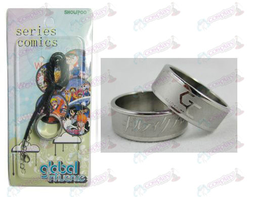 Guilty Crown Zubehör Frosted Ring Halskette - Rope